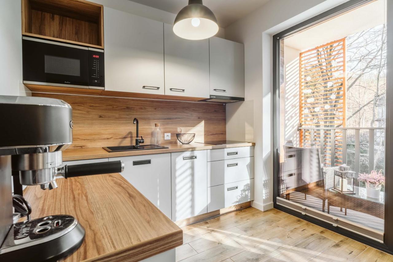 Apartament Pod Bukami Skrzyczne Residence ชเจอร์ค ภายนอก รูปภาพ
